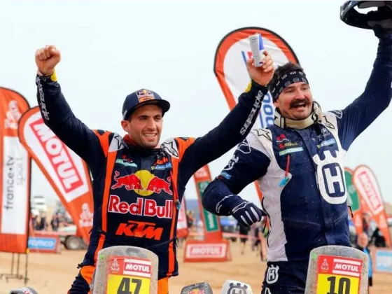 El Salteño Kevin Benavides ganó el Rally Dakar en motos y marcó un nuevo récord