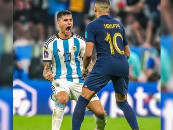 Cuti Romero explicó por qué le gritó el gol en la cara a Mbappé durante la final del Mundial entre Argentina y Francia