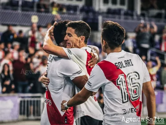 River Plate goleó 3-0 a Vasco da Gama en Orlando