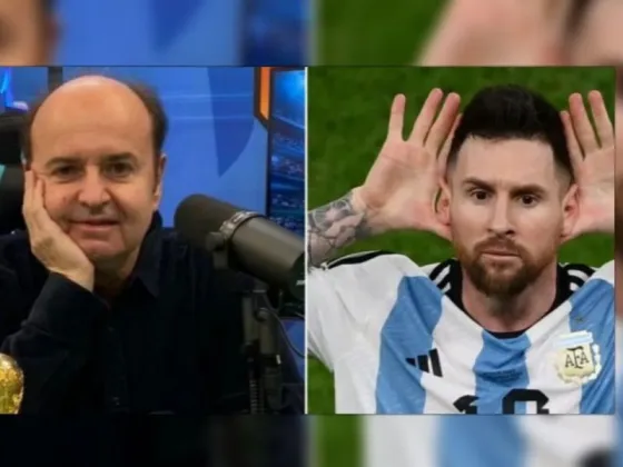 El periodista español que deseaba la caída de Argentina en el Mundial volvió a la carga y apuntó contra Messi