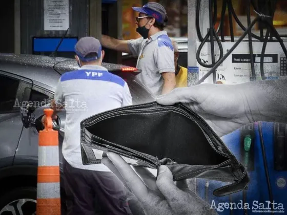 En Salta los precios de los combustibles subieron más de lo estipulado: $8600 SALE LLENAR EL TANQUE