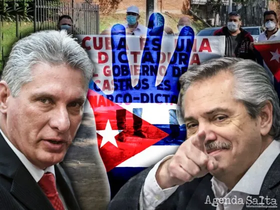 Alberto Fernández recibirá al dictador cubano Díaz Canel