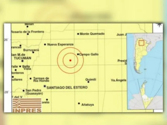 Un terremoto de 6,5 en la escala Ritcher sacudió a Santiago del Estero y la zona este de Tucumán