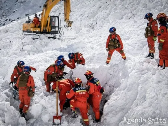 Al menos 28 personas mueren por una avalancha en el Tíbet