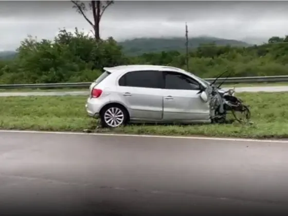 Circunvalación Oeste: Esta tarde ocurrió un tremendo choque que involucró a 3 autos