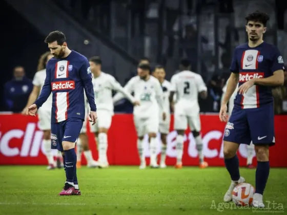 Con Lionel Messi en cancha el PSG perdió y quedó fuera de la Copa de Francia