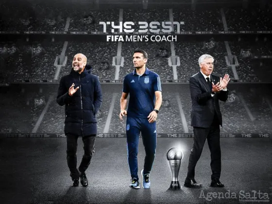 Scaloni finalista en el premio The Best