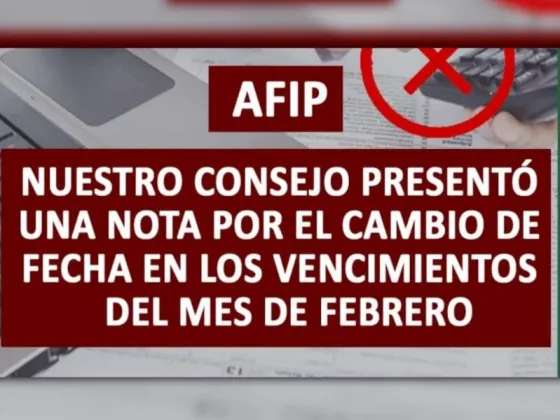 AFIP quiere adelantar los vencimientos de obligaciones impositivas por los feriados de carnaval