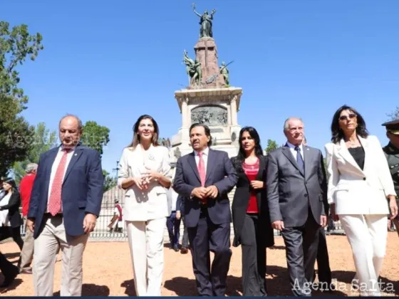 Romero y Sáenz encabezaron los actos