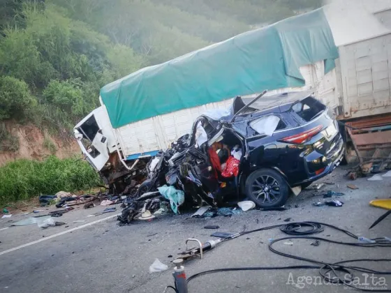 Quienes eran las tres víctimas del siniestro vial en Lumbreras