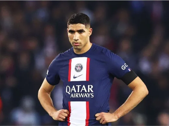 El futbolista del PSG Achraf Hakimi, imputado por violación