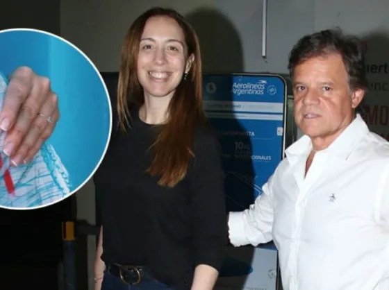 Se casan María Eugenia Vidal y Enrique “Quique” Sacco