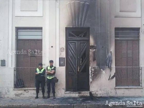 Se iniciaron actuaciones por daños y actos de intimidación en un policonsultorio céntrico