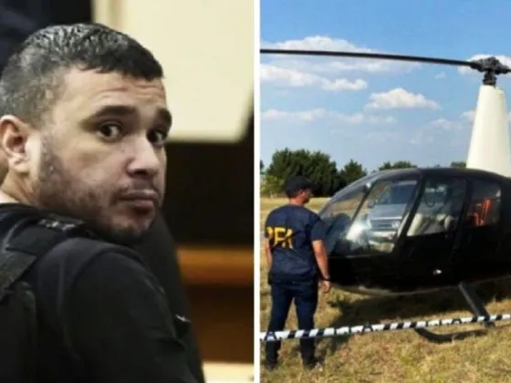 Quién es Esteban Alvarado, el capo narco rosarino que intentó fugarse en helicóptero del penal de Ezeiza