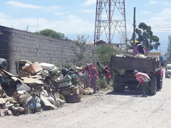 Descacharrado: esta semana los trabajos se realizan en Morosini y Villa Palacios