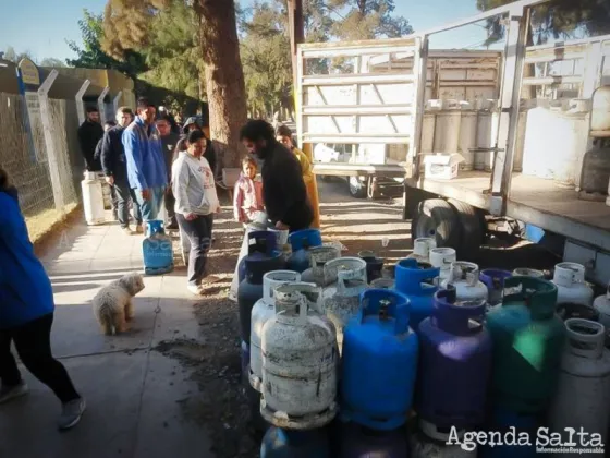 Distribución de la Garrafa Social en la ciudad: miércoles 15 de marzo