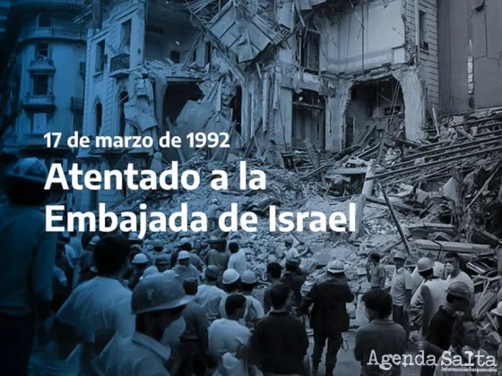 A 31 años del atentado a la Embajada de Israel