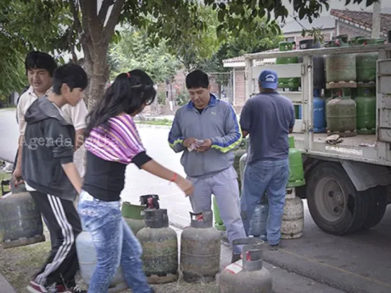 Distribución de la Garrafa Social en la ciudad: lunes 20 de marzo