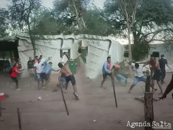 Se produjo una tremenda gresca en las carreras cuadreras