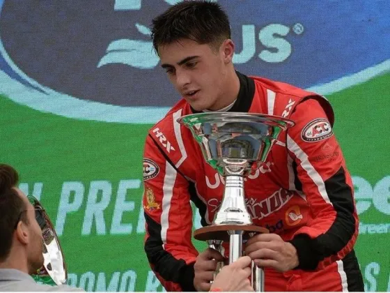 Marco Dianda, la revelación del TC Pista Mouras: ganó una carrera a los 14 años y sin licencia de conducir