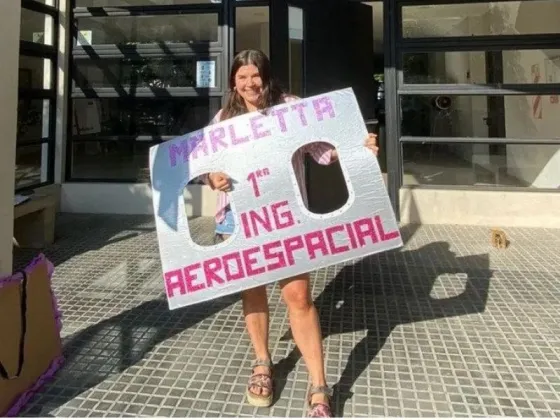 Conocé a la primera Ingeniera Aeroespacial Argentina que sueña con trabajar en la Fórmula 1