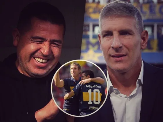 Riquelme y Palermo volvieron a jugar juntos