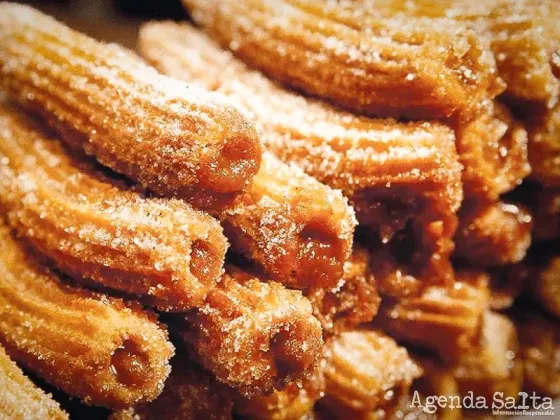 ¡Los churros más ricos! esta es la receta más fácil para disfrutar en pocos minutos