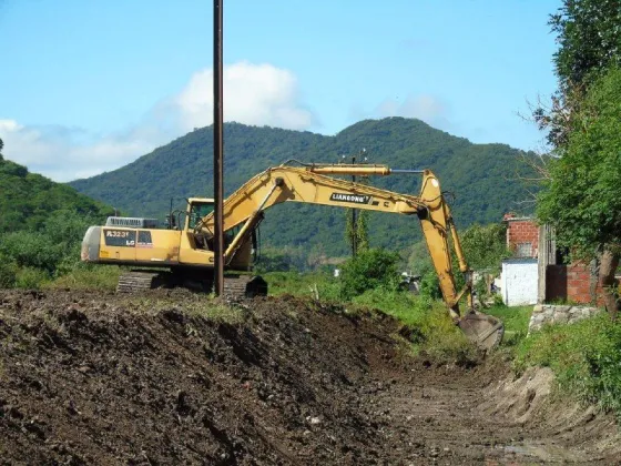 La Municipalidad acondicionó el canal pluvial de barrio 1º de Mayo