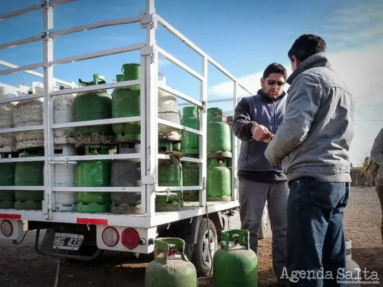 Distribución de la Garrafa Social en la ciudad: jueves 30 de marzo