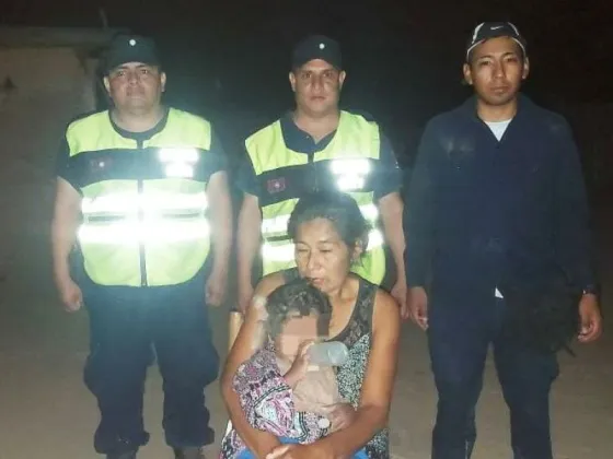 La Policía encontró al niño extraviado en la localidad de Dragones