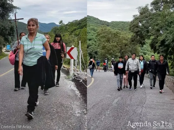 Los salteños dijeron presente en el Vía Crucis del cerro San Bernardo