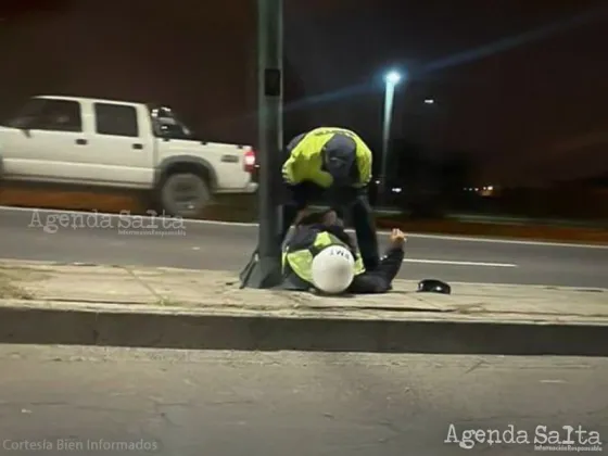 Chocaron a un policía de tránsito durante el operativo de ablación de Fátima Cardozo y el responsable se fugó