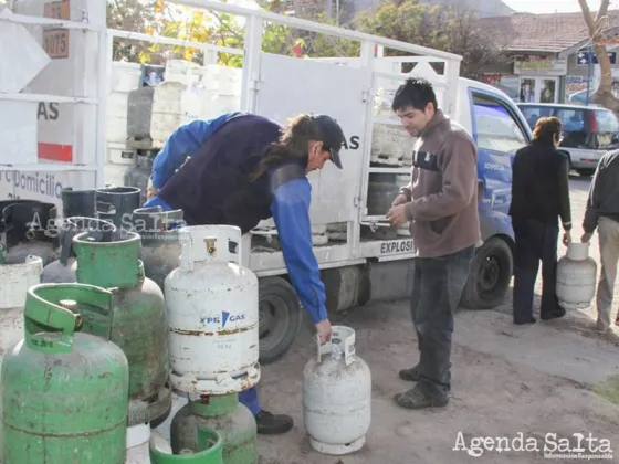 Distribución de la Garrafa Social en la ciudad: miércoles 12 de abril