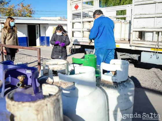 Distribución de la Garrafa Social en la ciudad: viernes 14 de abril