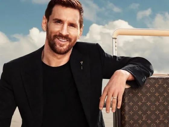 Lionel Messi es la nueva cara de Louis Vuitton y así reaccionó Antonela Roccuzzo