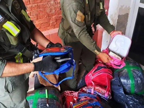 Gendarmería secuestró más de 60 kg de cocaína que salieron de Salta