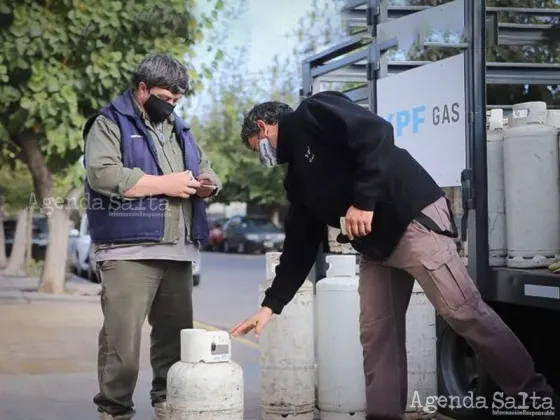 Distribución de la Garrafa Social en la ciudad: miércoles 19 de abril