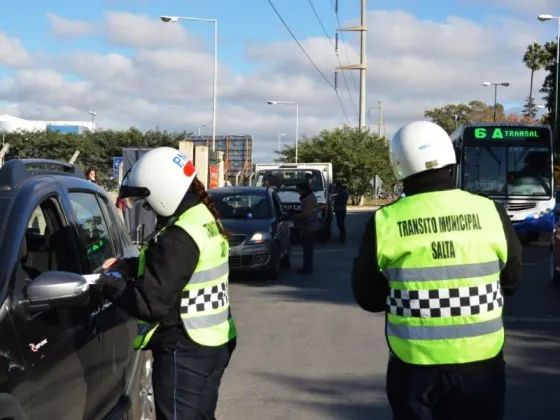 Salteño fue detenido e imputado por golpear a un personal de tránsito