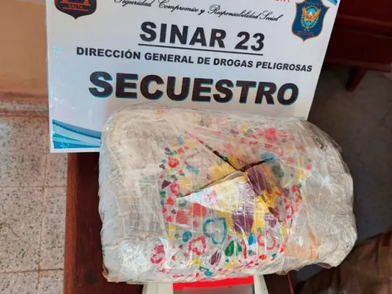 La policía secuestró más de 4 mil dosis de drogas: hay un detenido