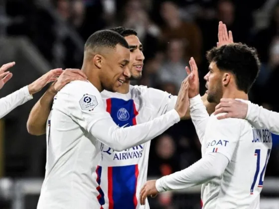 El PSG de Kylian Mbappé y Lionel Messi, venció 2-1 al Angers, en la Liga de Francia