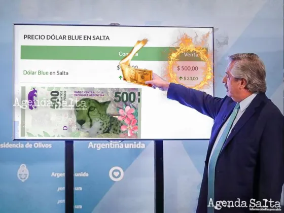 DÓLAR BLUE: En Salta se vende a $500 y los comerciantes ponen las ventas en suspenso