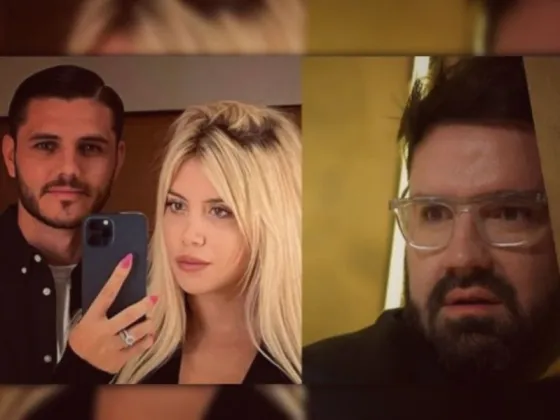 Mauro Icardi y Wanda Nara calentaron las redes con una foto que dejó mudo a Damián Betular