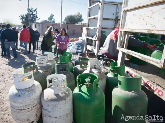 Distribución de la Garrafa Social en la ciudad: miércoles 26 de abril