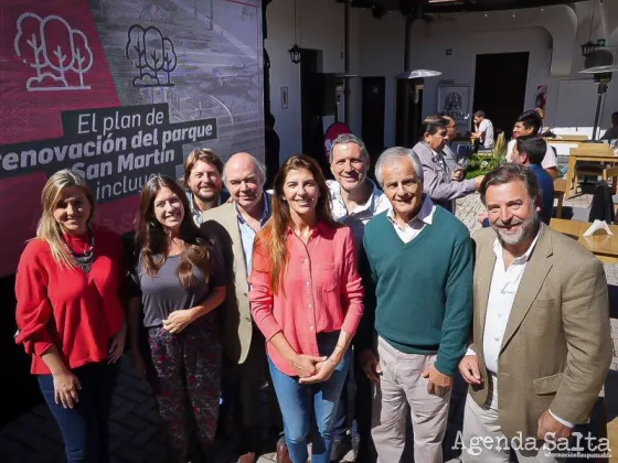 Bettina Romero impulsa una histórica recuperación del Parque San Martín