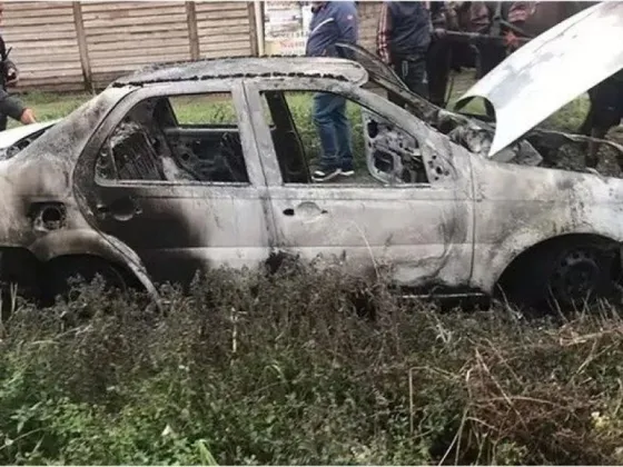 Fiat Siena blanco que se utilizó en el hecho