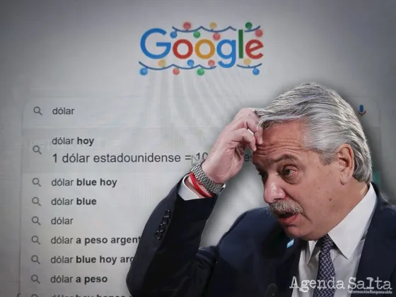 En las últimas horas, “dólar” se convirtió en una de las palabras más buscadas en Google