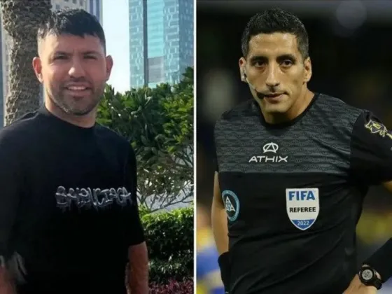 Denunciaron al Kun Agüero por “incitación a la violencia” contra el árbitro del clásico de Avellaneda