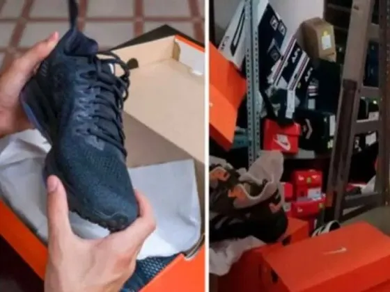 Roban más de 200 zapatillas de un local en Perú, pero todas eran del pie derecho