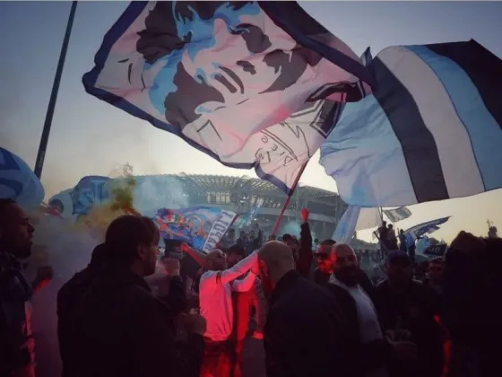 La fiesta en las calles y en el estadio Diego Armando Maradona