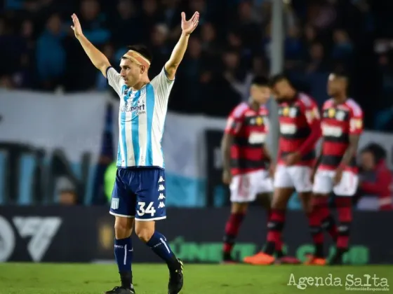 Racing empató con Flamengo y es lider del grupo